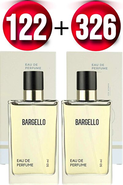 Bargello Parfüm 122 Kadın Oriental 50 ml Edp + Bargello 326 Floral Kadın Parf...