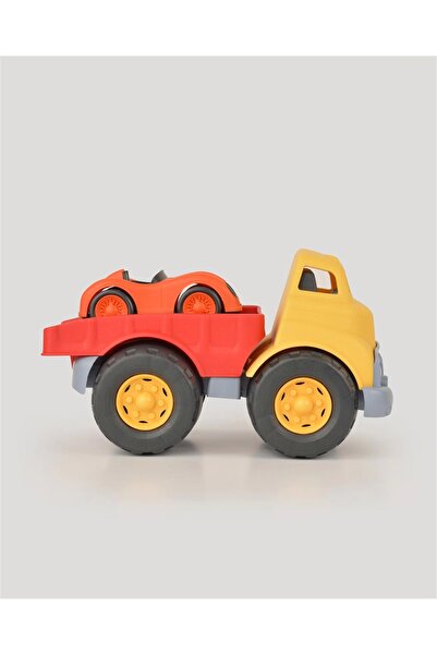 Doğan Oyuncak Dünyası Luxury yellow big tow truck - plastic tow truck - unbreakable toy - unbreakable tow truck - tow truck toy