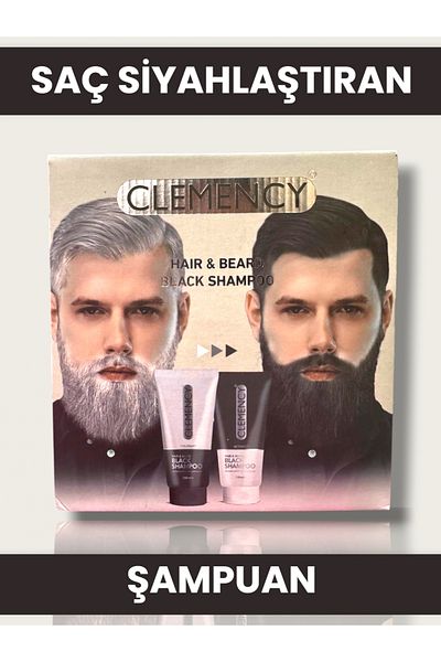 Clemency شامبو أسود - للشعر الأبيض 200 مل 200 مل