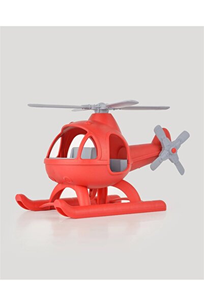 Doğan Oyuncak Dünyası Luxury Red Big Helicopter - Plastic Helicopter - Unbreakable Toy - Unbreakable Helicopter - Helikop