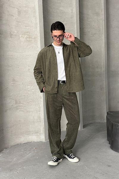 HYMAN Men's Oversize Velvet Set