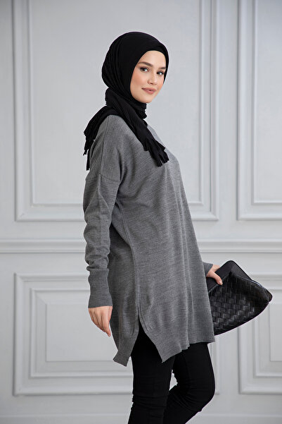 Gülce moda Thin Mercerize Oversize Salaş Trico Tunic