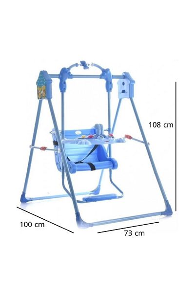 ALBADER Kids Swing, Toddler Swing, Outdoor Indoor Swing Set With Safety Seat, Swings For Baby