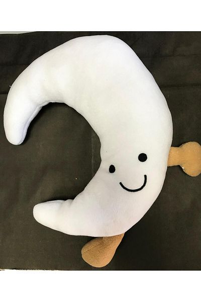 GA Mark Cute Character Moon Plush Toy - Sleeping Companion, Own Production