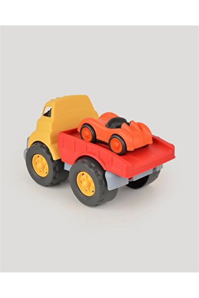Doğan Oyuncak Dünyası Luxury yellow big tow truck - plastic tow truck - unbreakable toy - unbreakable tow truck - tow truck toy