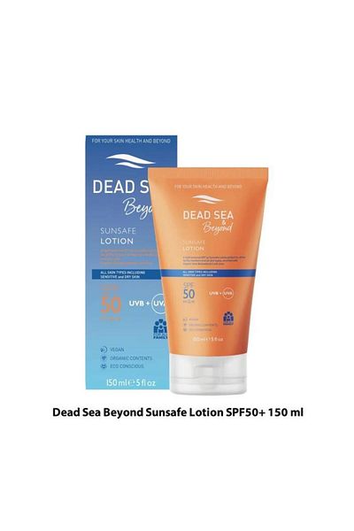 Dead Sea Sunsafe Lotion Spf50 - Sunscreen Lotion Spf50 150 ml8699375053319