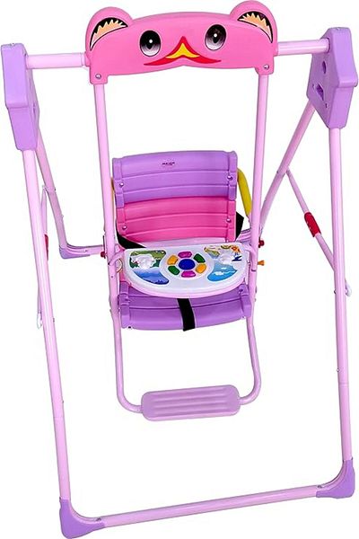 ALBADER Kids Swing, Toddler Swing, Outdoor Indoor Swing Set With Safety Seat, Swings For Baby