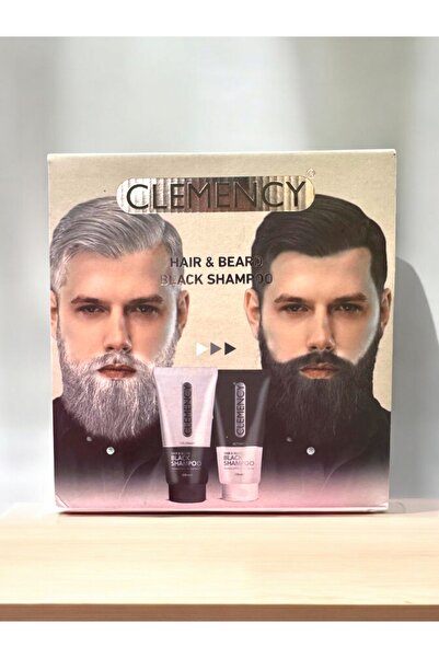 Clemency Black Hair Shampoo Beyaz Saçlar Için Saç Siyahlaştıran Şampuan 200ml 200ml