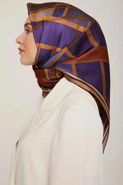 Armine Eșarfă de mătase ARMINE TWILL - Seria Nostalgia 8843D04-05