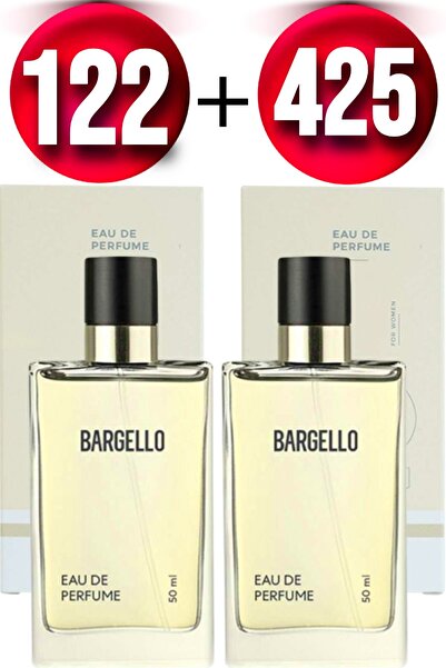 Bargello Parfüm 122 Kadın Oriental 50 ml Edp + Bargello 425 Floral Kadın Parf...