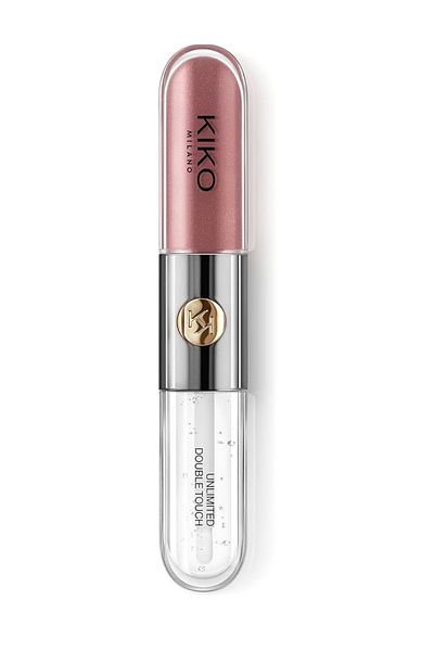 Kikoi Liquid Lipstick - Unlimited Double Touch 120 Rosy Mauve 6 ml 8025272623483   (120 Rosy Mauve)