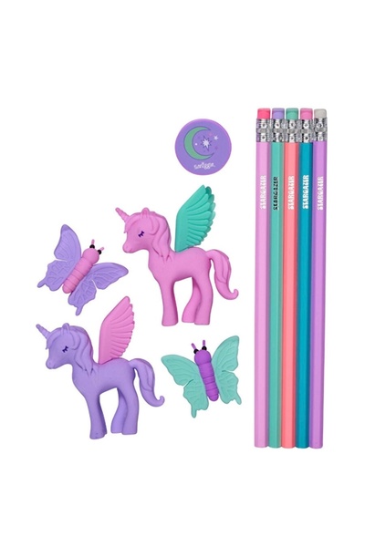 SMIGGLE -Vision Silgili ve Kalemli Kutulu Set