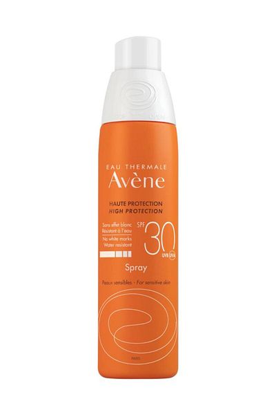 Avene بخاخ الجسم الواقي من الشمس بعامل حماية من الشمس SPF30، 200 مل