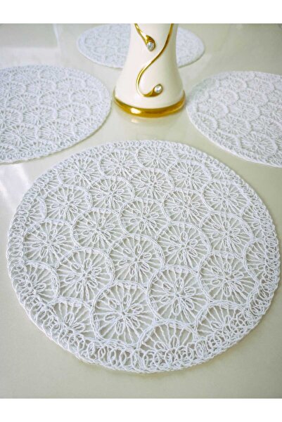 ARMESE 1 Adet Örgü Supla (SERVİS TABAK ALTLIĞI) 30cm