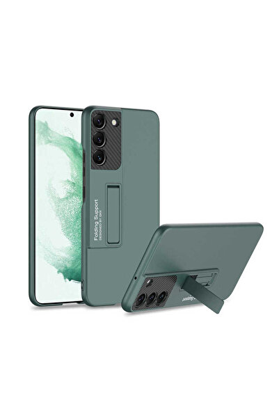 Hatreds Galaxy S22 Kılıf Standlı Tasarımlı Premium Kalite Kapak