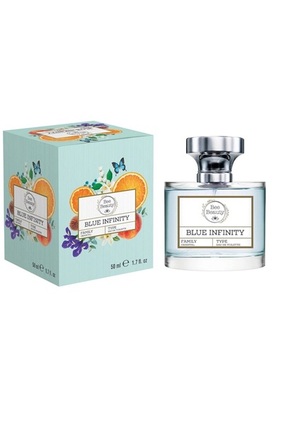 Bee Beauty Kadın Blue Infinity Edt Parfüm 50 ml 8680586085923-bbb