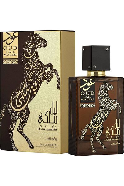 lattafa Oud Layl Malaki Eau de Parfum for Unisex, 100 ml