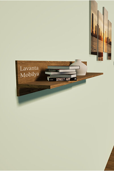 Lavanta Mobilya İmalat MDF AMAZON DEKORATİF DUVAR RAFI (KIRMIZI + SAFİR MEŞE ...