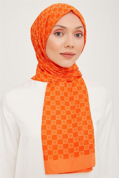 Armine Armine 0018 - Γυναικείο Trend Ultralight Πορτοκαλί Σάλι