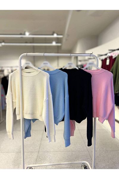 Luna Carina Women's Crew Neck Soft Sweater
