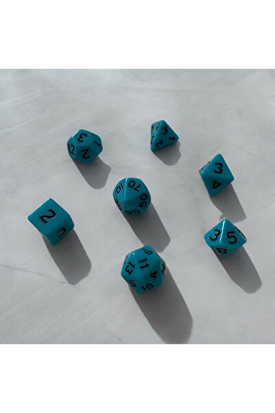 Le Majeur DND Frp Zar Seti 7li Set Dnd Zarı Dungeons And Dragons Masaüstü Oyu...