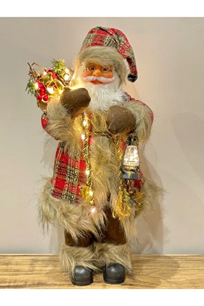 Tarrington House Noel Baba IŞIKLI 45cm, noel baba hareketli değildir, noel baba dans etmez, Figür noel baba
