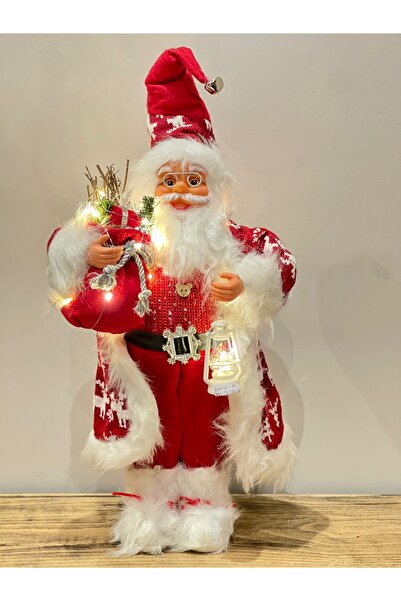 Tarrington House Noel Baba IŞIKLI 45cm, noel baba hareketli değildir, noel baba dans etmez, Figür noel baba