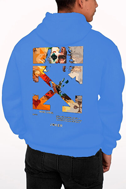 BOHEMGİYİM Hanorac negru unisex Joker cu glugă