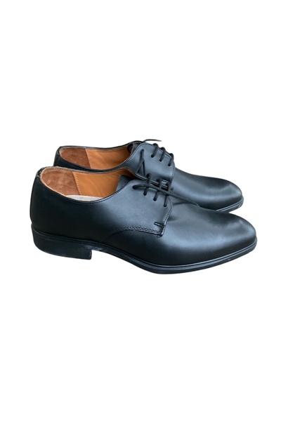 kho military design Lastik Taban Harici Deri Ayakkabı (43 Numara-Sıfır Ürün)