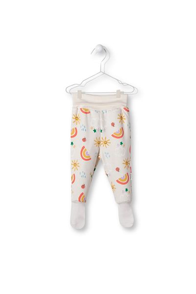 Bebetto Interlock 2-Piece Trousers Set with Booties - T6062