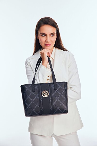 U.S. Polo Assn. Us8028 Model Černá dámská taška přes rameno – Exkluzivně online