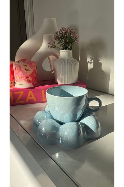 Karat Glassware Daisy Coffee Cup