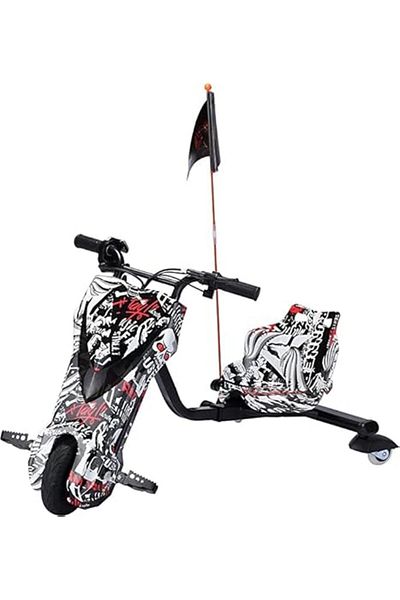 ALBADER Drifting Electric Scooter Large Size 36V Battery, Electric Drift Scooter With Helmet Pad Set