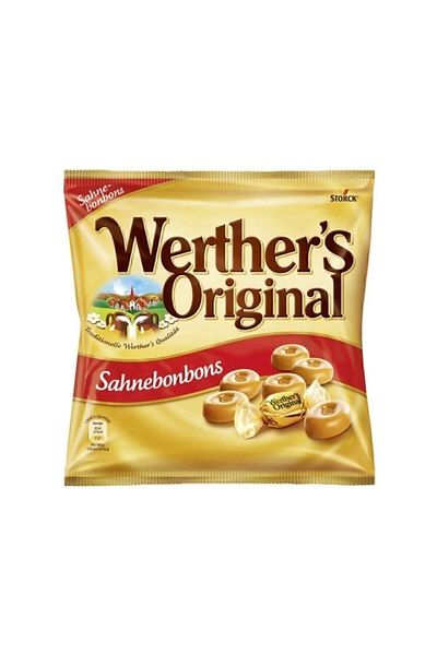 Storck Werthers Cream Caramel Bonbon - 245 Gr, German Production