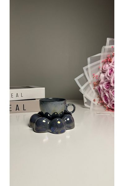 Karat Glassware Daisy Coffee Cup