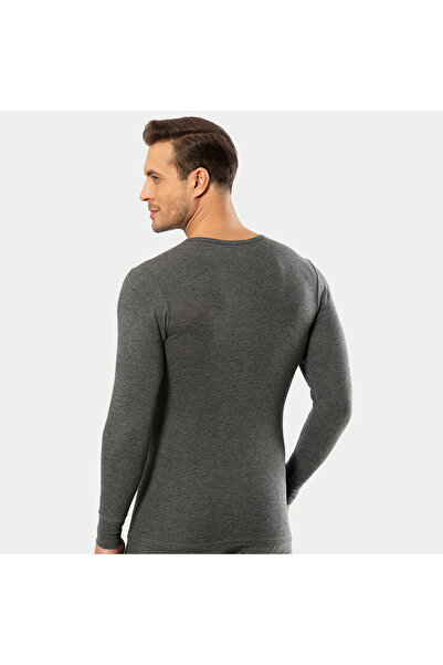 Cacharel - Thermal Long Sleeve Crew Neck 1603/Grey