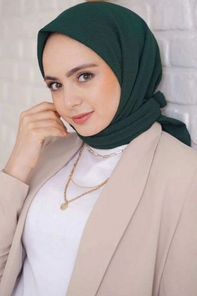 Melodi Scarf Emerald Green Hijab Mio Γυναικείο κασκόλ Hijab