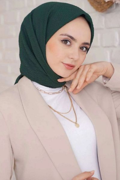 Melodi Scarf Emerald Green Hijab Mio Γυναικείο κασκόλ Hijab
