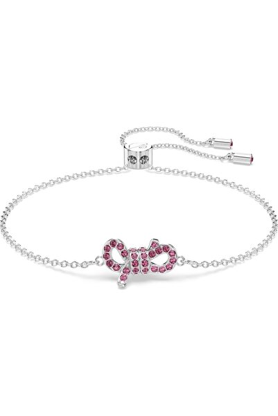 Swarovski Taşından Üretilen Bilezik Mp Lıfelong Bow:bracelet Mfp Rose/rhs M