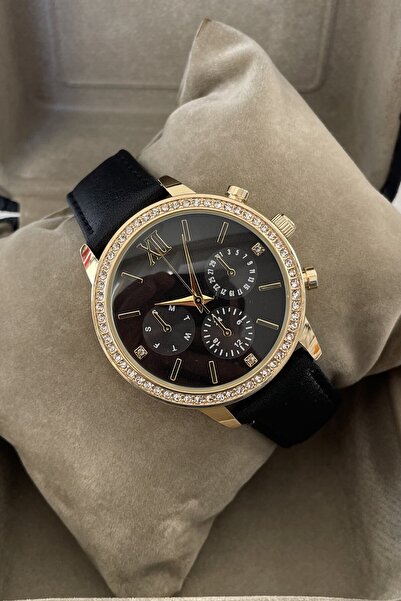 Leerybee Deri Taşlı Quartz Kadın Kol Saati SN-2