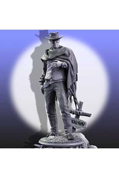 Giftbox3d مجسم كلينت إيستوود (الجيد والسيئ والقبيح) مقاس 30 سم