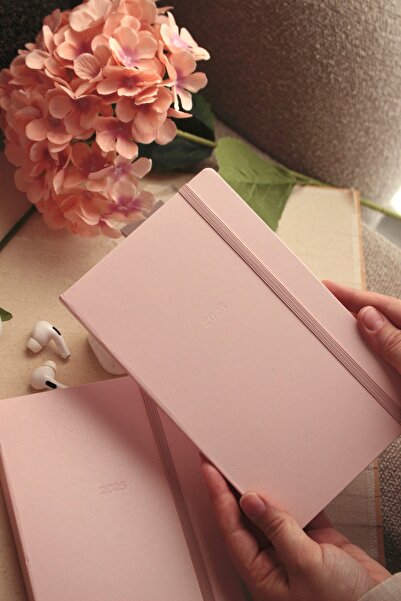 Nova Crafts 2025 VJ Toz Pembe Günlük Ajanda