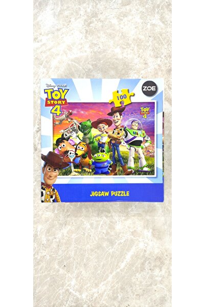 Zoe lisanslı puzzle 100 parça toy story 4