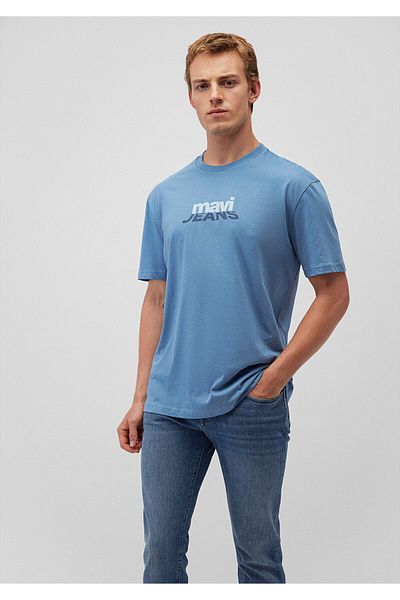 Mavi T-Shirt mit Logo-Print, lockere Passform 0612355 -70744