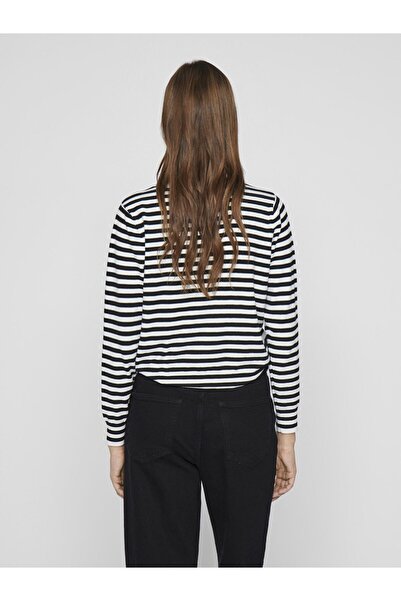 VILA Strickjacke Geknöpfter