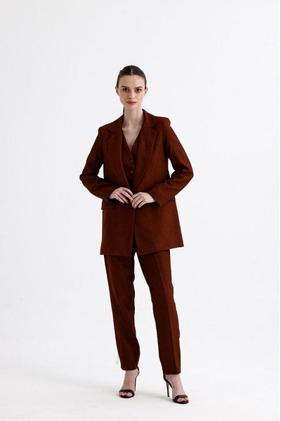 Nilo Giyim ve Ayakkabi Triple Suit Pants Vest Blazer Jacket