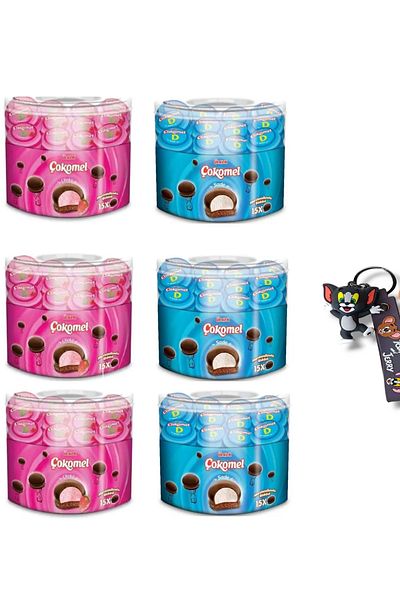 Ülker Çokomel Marshmallow Strawberry 180 Gr