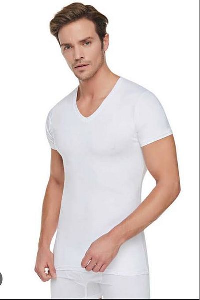 Tutku 6-Piece Men's V-Neck Tank Top Set