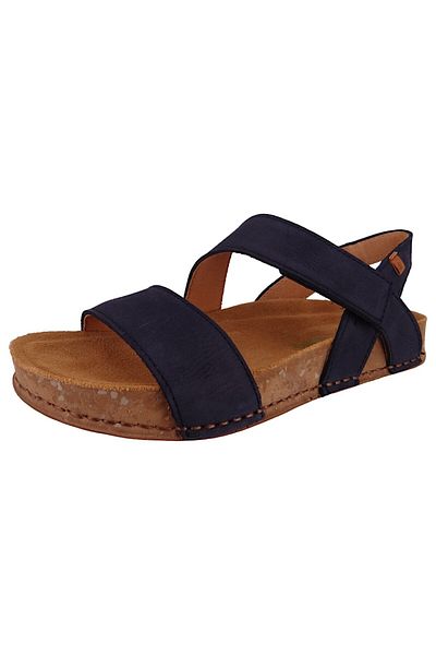 El Naturalista Damen Sandalen Balance N5791 Blau Ocean Leder mit Comfort-Last