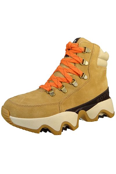 Sorel Damen Sportliche Stiefelette Wanderschuhe Winterschuhe Kinetic Impact Conquest WP 2058691 Braun 253